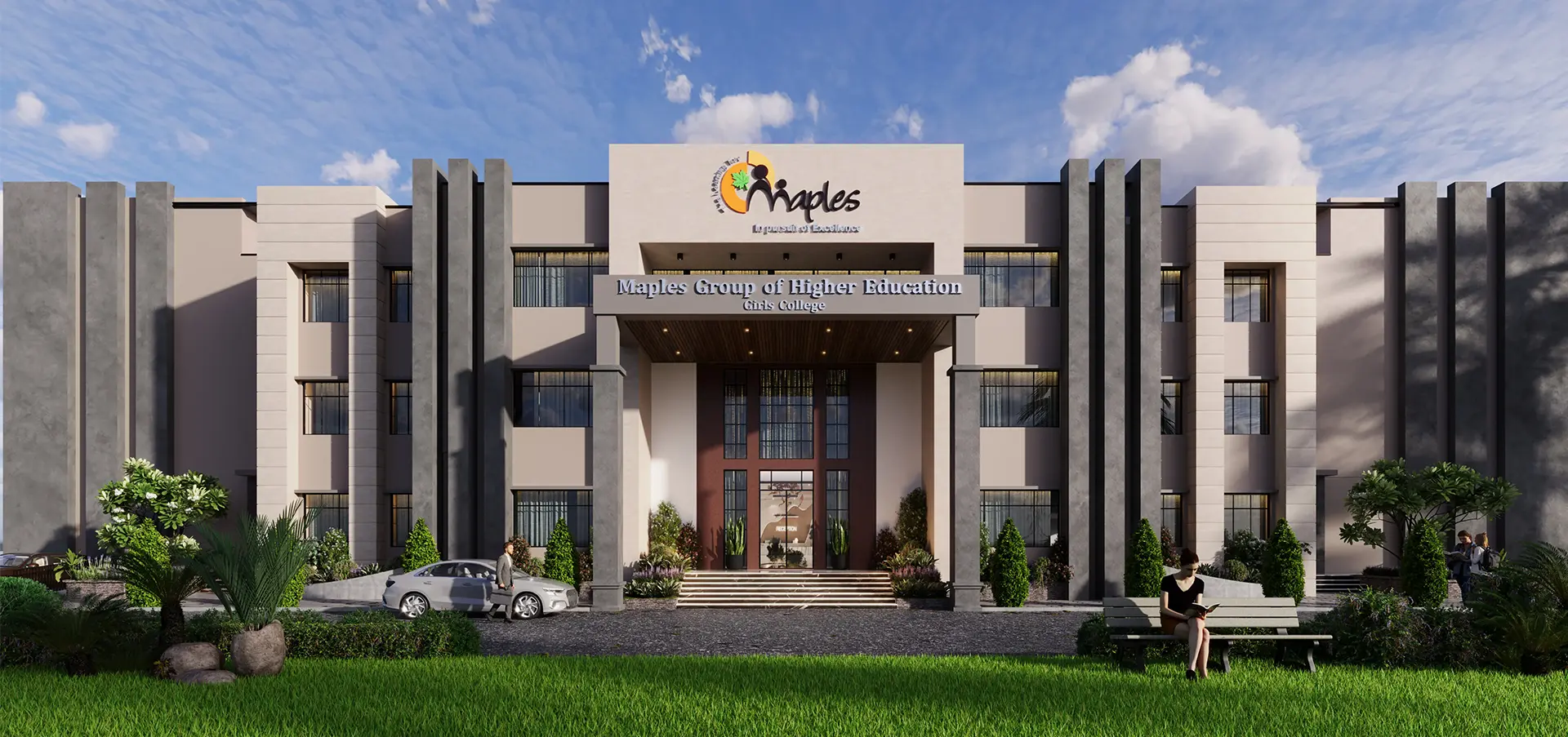 Maples Group of Higher Education Girls College Campus